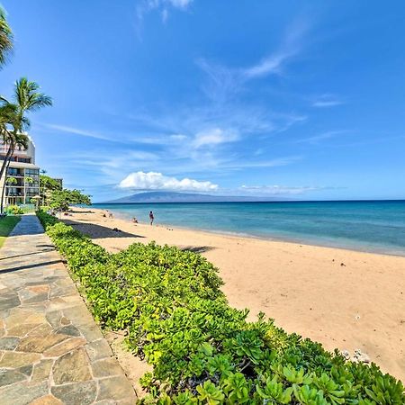 Cute Beachfront Condo With Lanai And Resort Pools Kahana Exterior photo